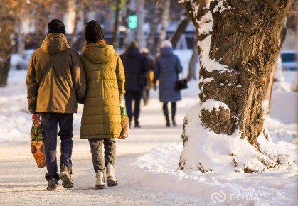 В Пензе 31 декабря ожидается до -9 градусов и небольшой снег