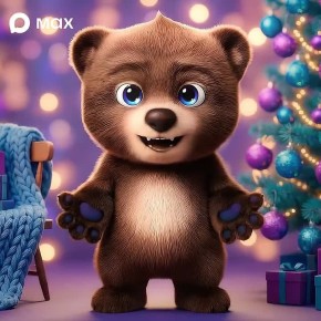 Новогоднее видеопоздравление для близких в МАХ